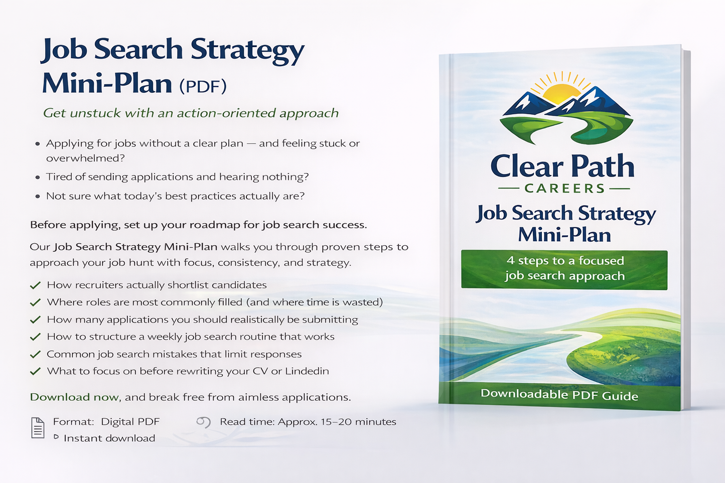 Job Search Strategy Mini-Plan (PDF)