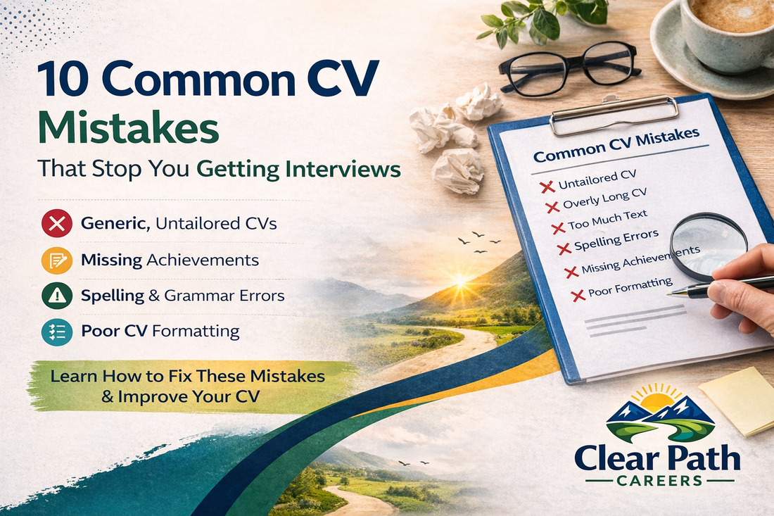 10 Common CV Mistakes That Stop You Getting Interviews