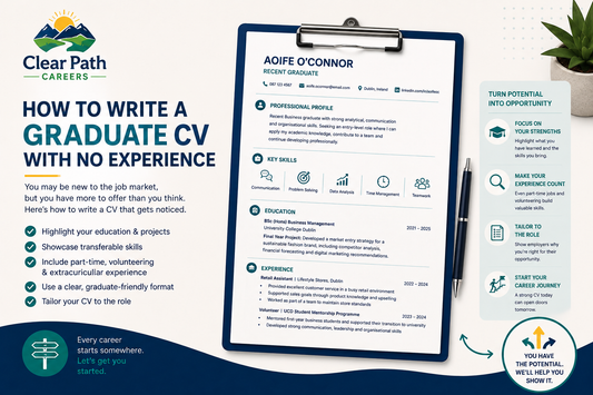 How to Write a Graduate CV With No Experience