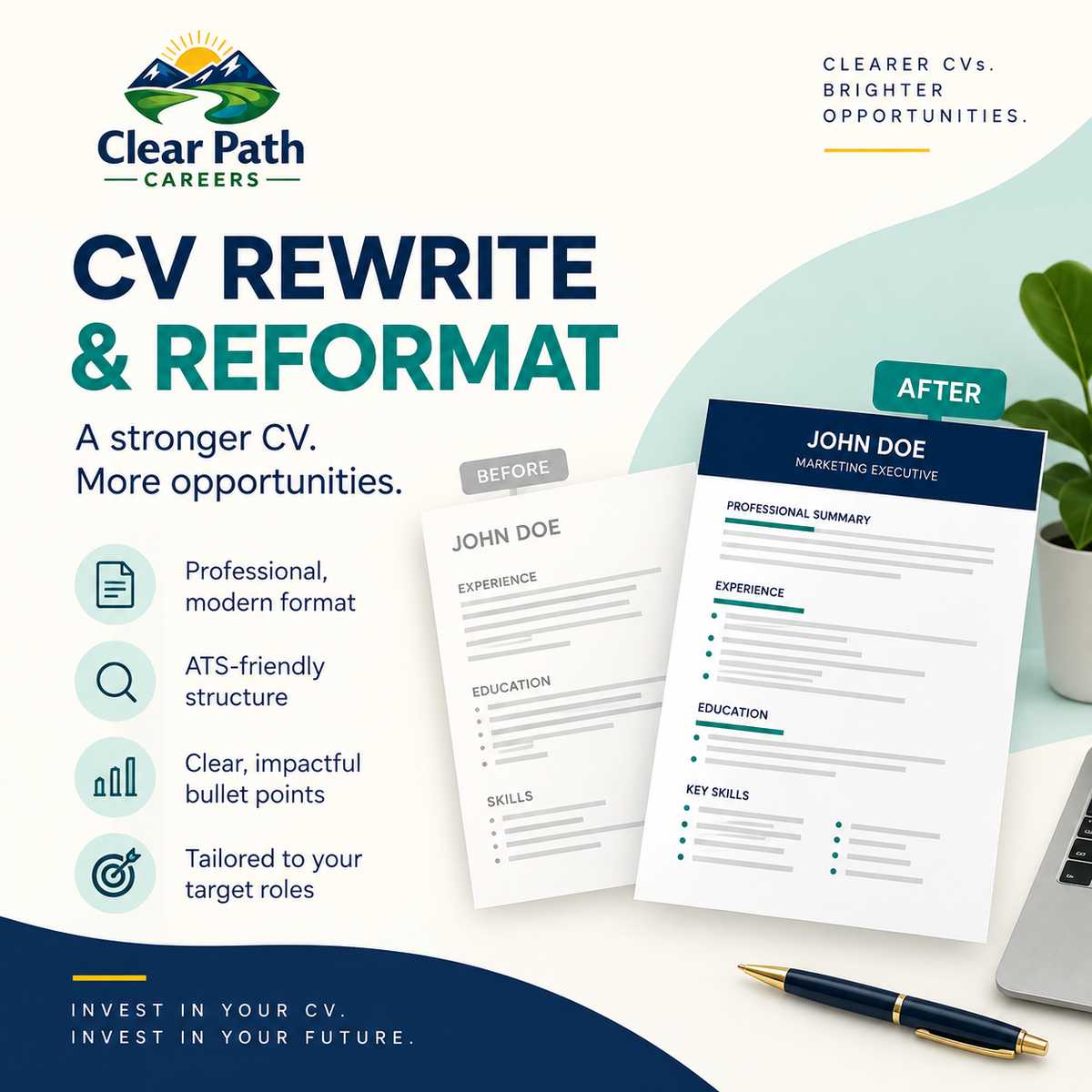 CV Rewrite & Reformat