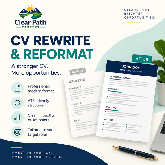 CV Rewrite & Reformat