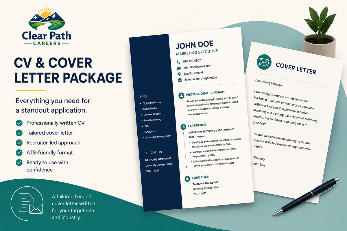 CV & Cover Letter Package