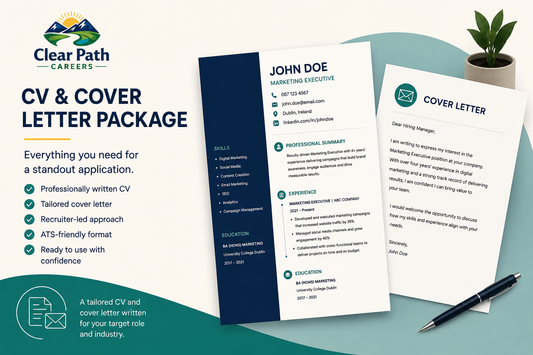 CV & Cover Letter Package