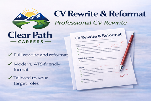 CV Rewrite & Reformat